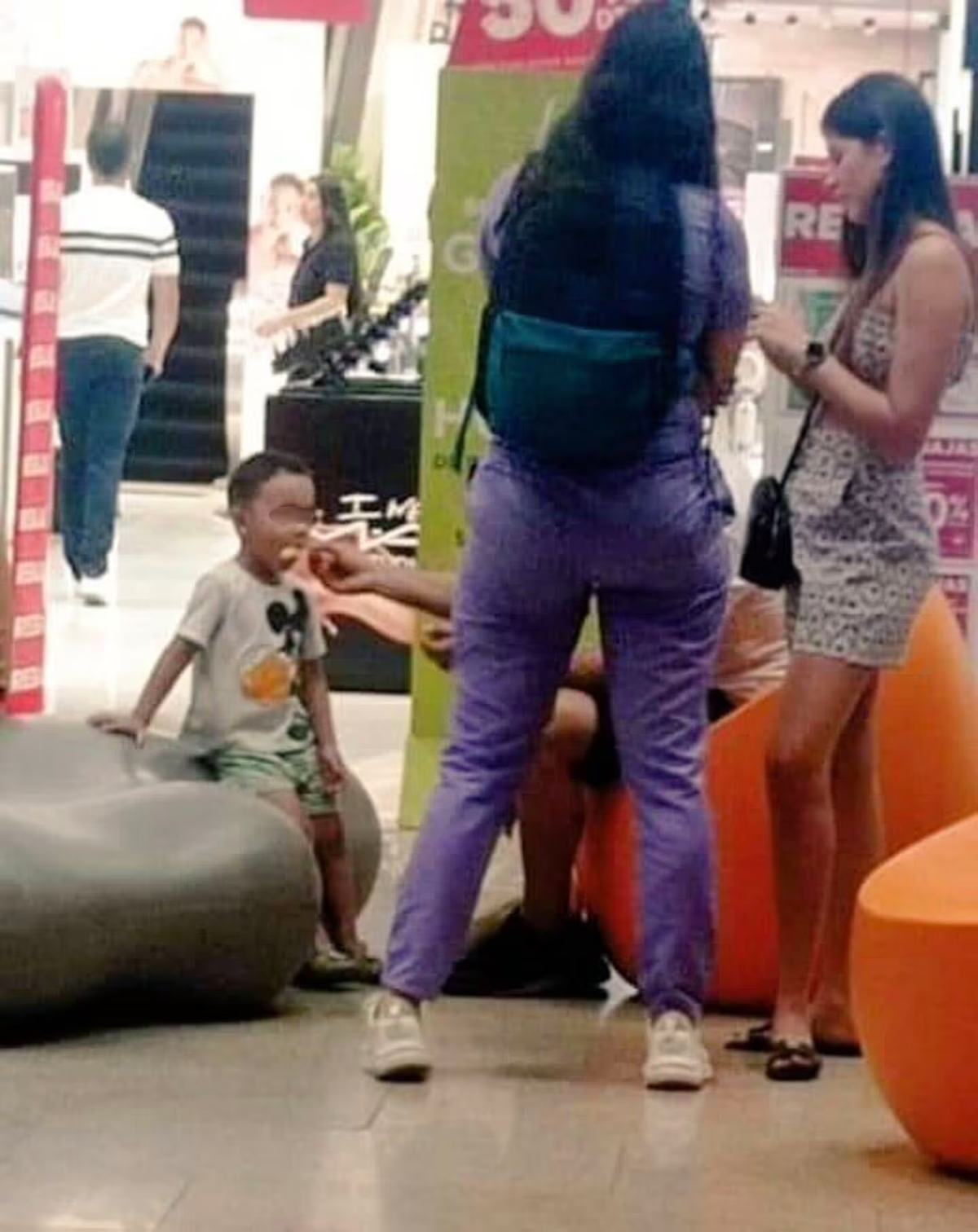 La imagen que alertó a la familia de Loan Peña habría sido captada en Barranquilla, en Colombia. (Foto: X). La imagen que alertó a la familia de Loan Peña habría sido captada en Barranquilla, en Colombia. (Foto: X). 