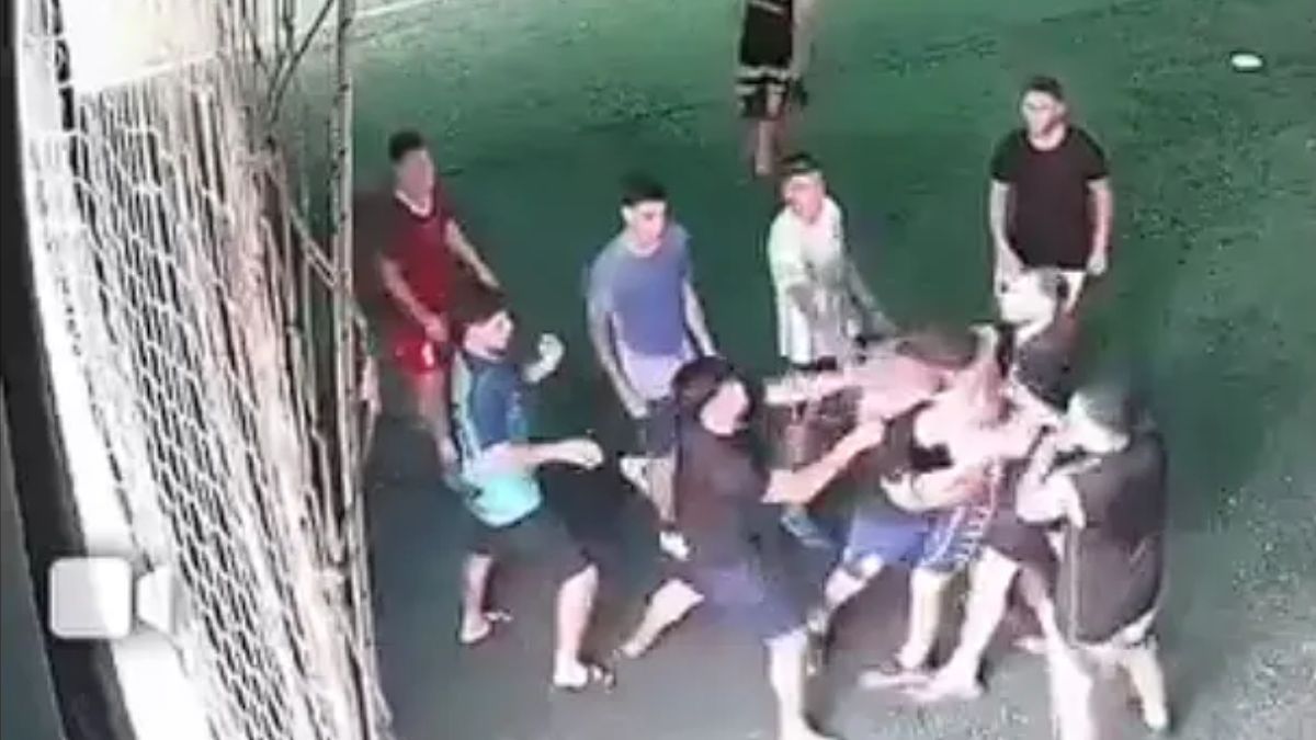 Violenta pelea en un fútbol 5 de Rafaela.