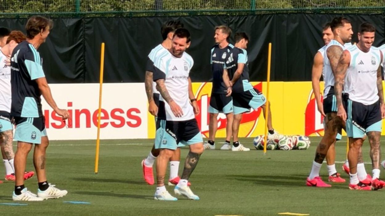 Montiel se entrenó diferenciado este jueves y Tagliafico evoluciona favorablemente.