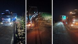 altText(Caos en la Ruta 11: un camión volcó, hubo heridos y el tránsito estuvo cortado todo el jueves)}