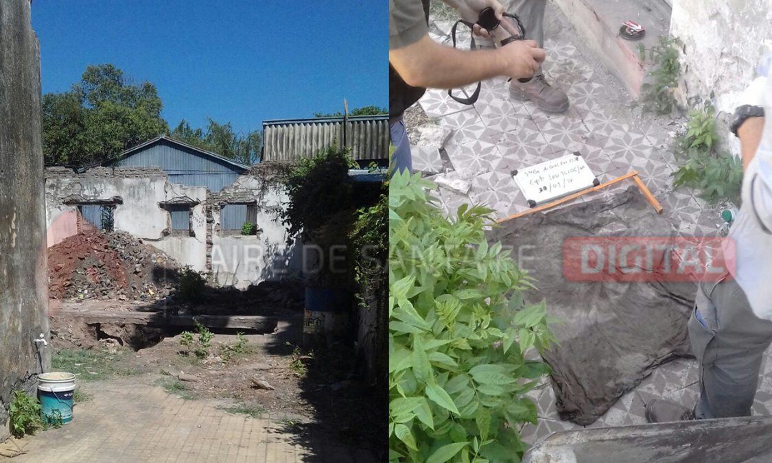 Caso Natalia Acosta: hallaron elementos de interés en las excavaciones