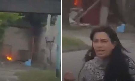 Un hombre mató a una persona y luego hizo explotar una garrafa en su casa. Un hombre mató a una persona y luego hizo explotar una garrafa en su casa.