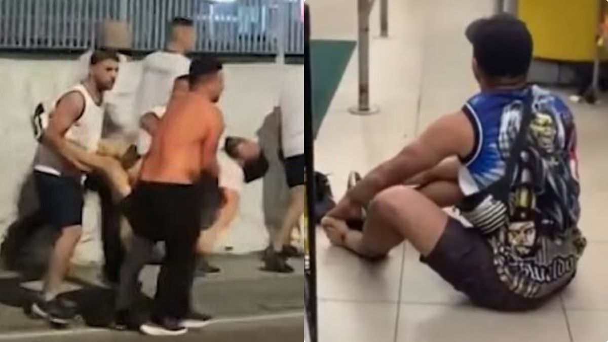 Se viralizaron las terribles imágenes del tiroteo que dejó un muerto en la previa de Botafogo-Vasco