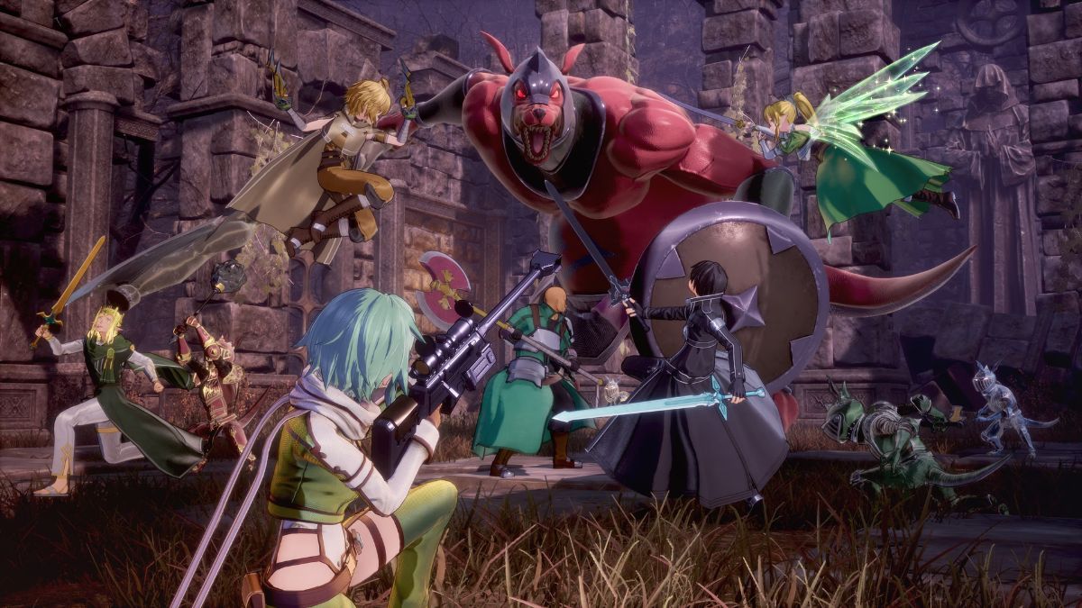 Sword Art Online Fractured Daydream permite que hasta 20 usuarios colaboren en una misma instancia, marcando un hito de rendimiento para los juegos de la franquicia en consolas Sony. Sword Art Online Fractured Daydream permite que hasta 20 usuarios colaboren en una misma instancia, marcando un hito de rendimiento para los juegos de la franquicia en consolas Sony.