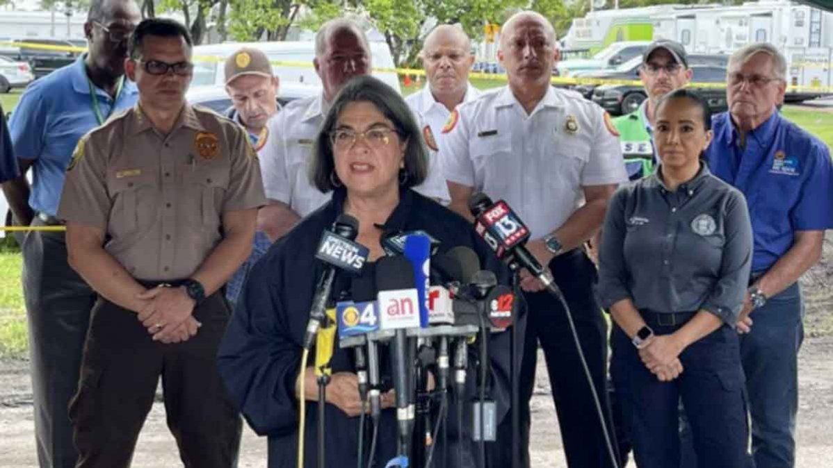 Continúa la búsqueda entre los escombros del edificio colapsado en Miami.