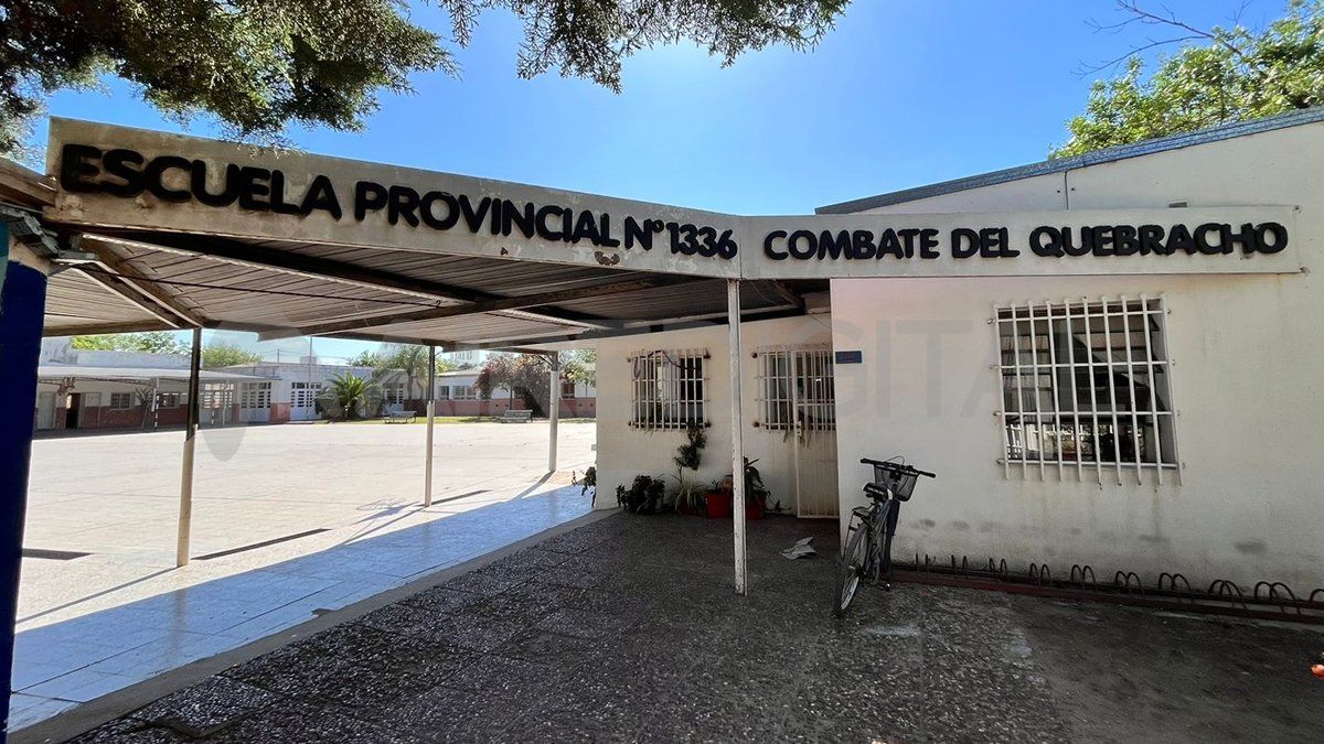 La escuela N° 1336 Combate del Quebracho