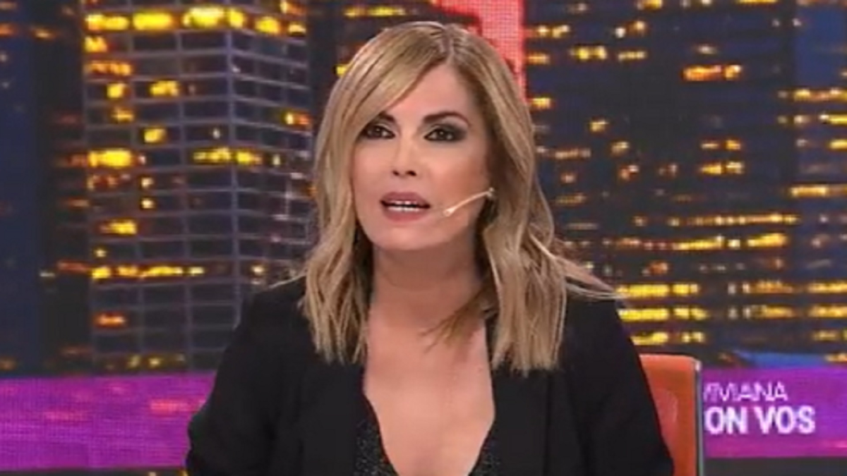Viviana Canosa se mostr&oacute; enojada en su programa.