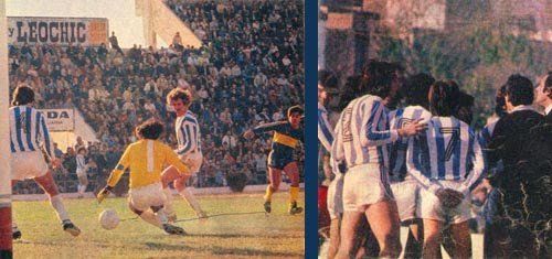 El día que Colón jugó con la celeste y blanca