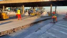 altText(Túnel Subfluvial: retoman las tareas de bacheo en el pavimento tras detectar incumplimientos)}