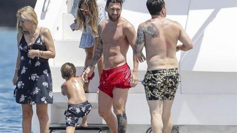 Lionel Messi, perseguido hasta en sus vacaciones