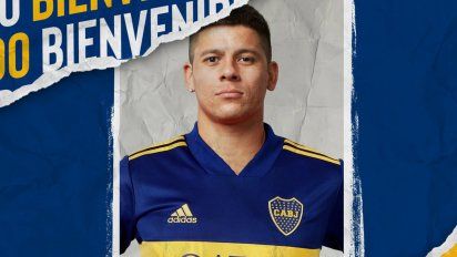 Boca: Marcos Rojo fue presentado como nuevo jugador de la institución