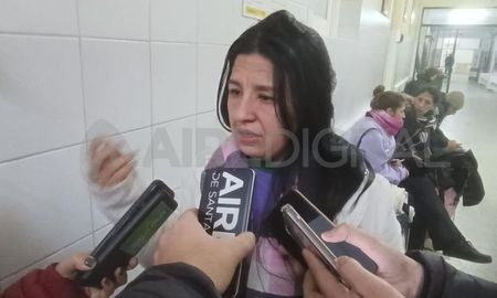 Eugenia, tía de la adolescente de 16 años herida en el accidente de ruta 1. Eugenia, tía de la adolescente de 16 años herida en el accidente de ruta 1.