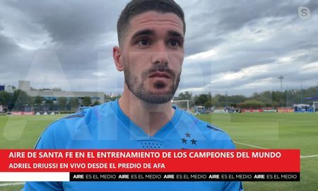 El mediocampista de la Selección Argentina habló con AIRE en la previa del amistoso con Panamá. El mediocampista de la Selección Argentina habló con AIRE en la previa del amistoso con Panamá.