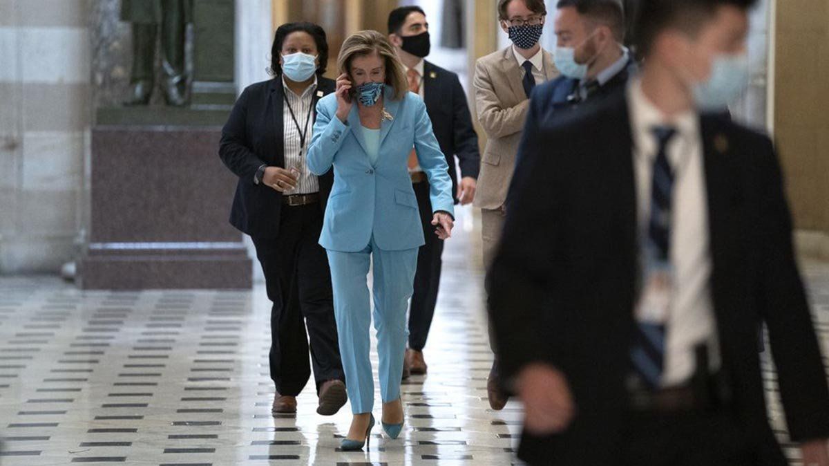 La demócrata Nancy Pelosi