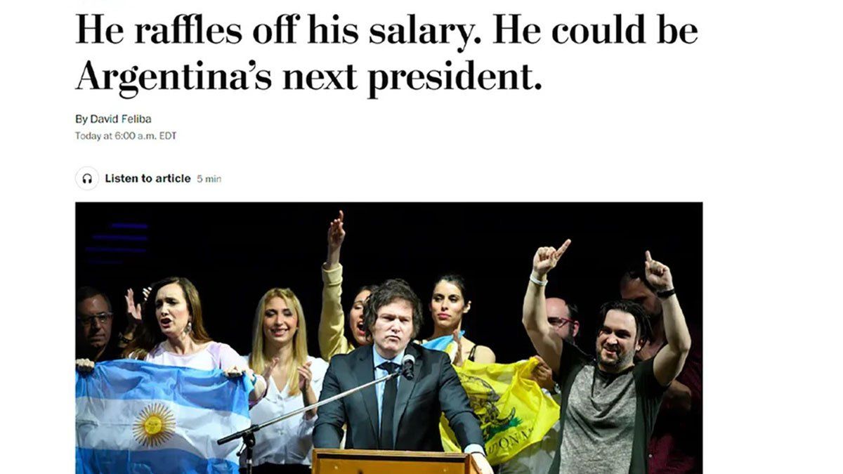 “Él sortea su sueldo