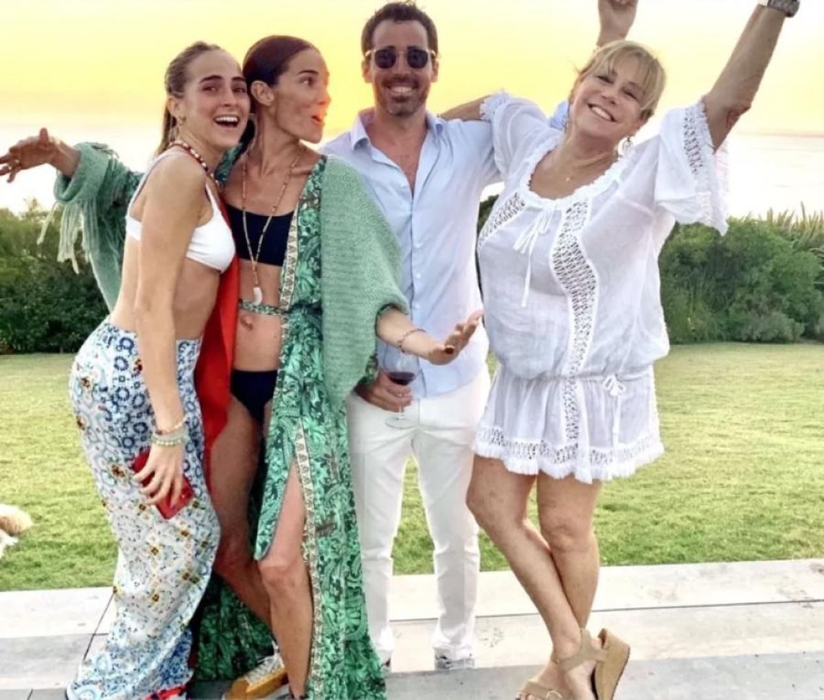 La foto de chacra que Mirtha Legrand le regaló a Marcela Tinayre.