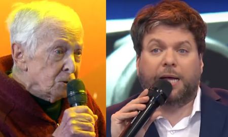 El participante de 82 años no pudo evitar quebrarse cuando habló sobre su familia. Hacia el final del programa, cumplió su sueño de cantar en televisión. El participante de 82 años no pudo evitar quebrarse cuando habló sobre su familia. Hacia el final del programa, cumplió su sueño de cantar en televisión.