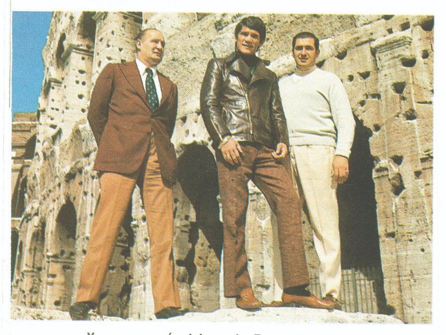 Monzón, Brusa y Lectoure visitaron el Coliseo, uno de los más emblemáticos atractivos turísticos de la Ciudad Eterna, donde la Argentina coronó al cuarto campeón mundial de su historia, y pionero de los 11 que, a la fecha, consagró nuestra provincia.