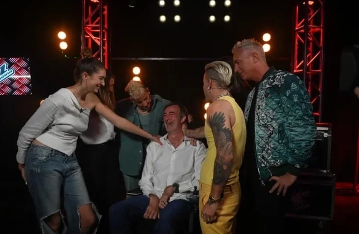 La emoción de Esteban Bullrich cuando su hija Margarita entró a