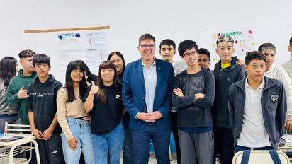 José Goity, a dos años de eliminar la no repitencia: 