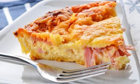 Aire de Santa Fe | Tarta de jamón y queso