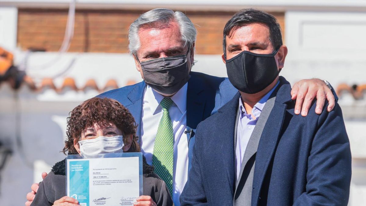 Alberto Fernández encabezó este miércoles al mediodía la presentación del plan AccesAR.