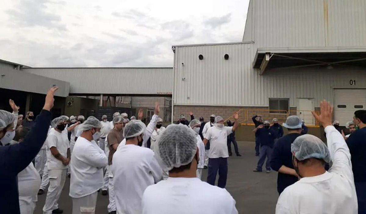 Trabajadoresy trabajadoras de Molinos Río de la Plata