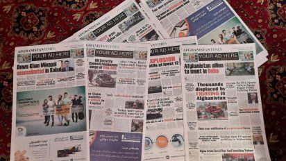 El famoso diario Afghanistan Times no se imprime hace un mes.