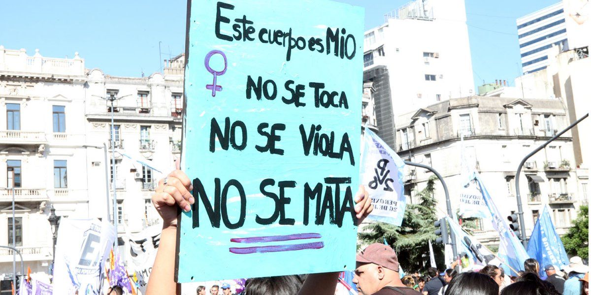 Movilización de Ni Una Menos en Buenos Aires