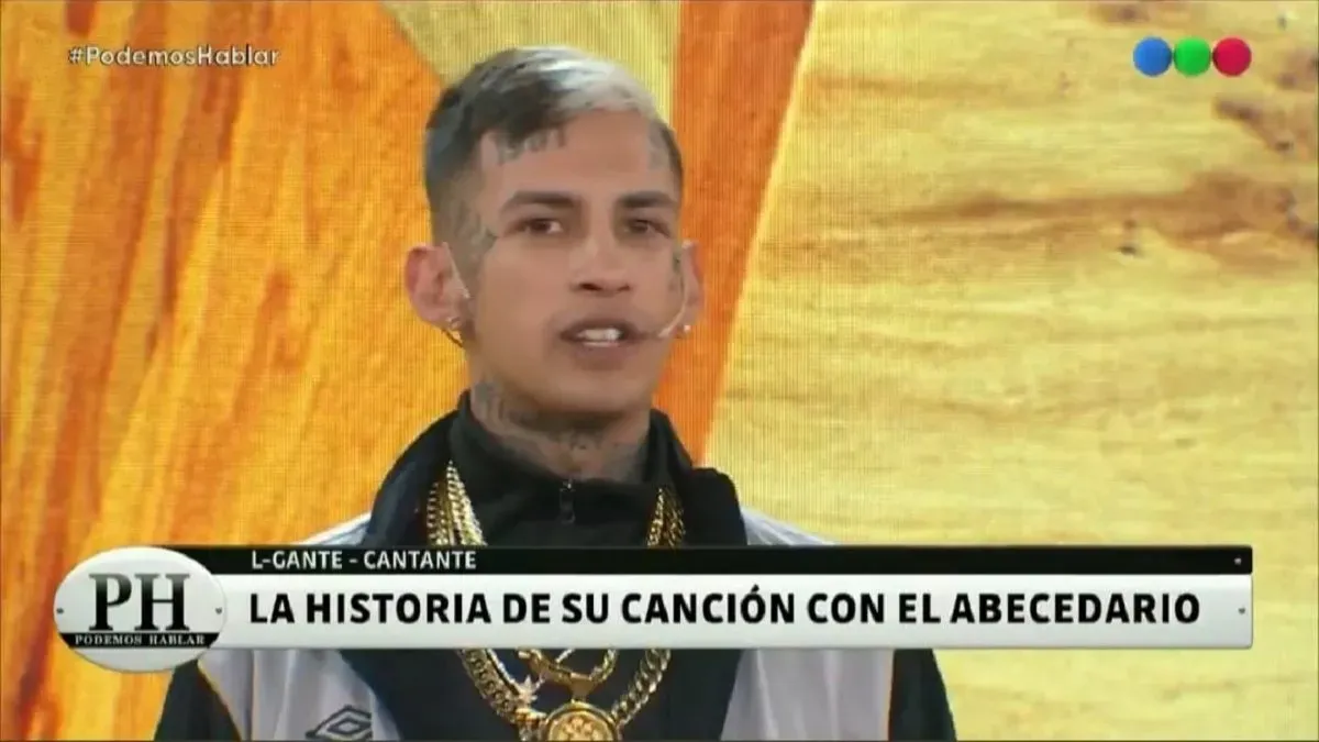 L-Gante habló sobre el hitazo del abecedario.