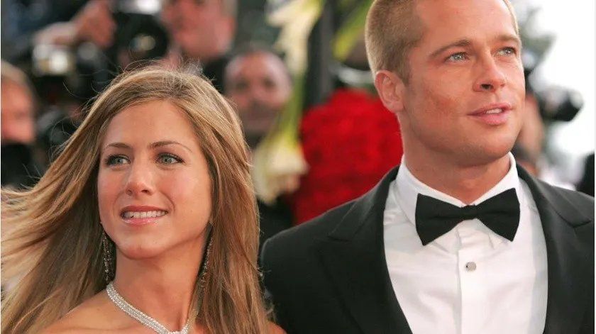 La relación de Jennifer Aniston y Brad Pitt.