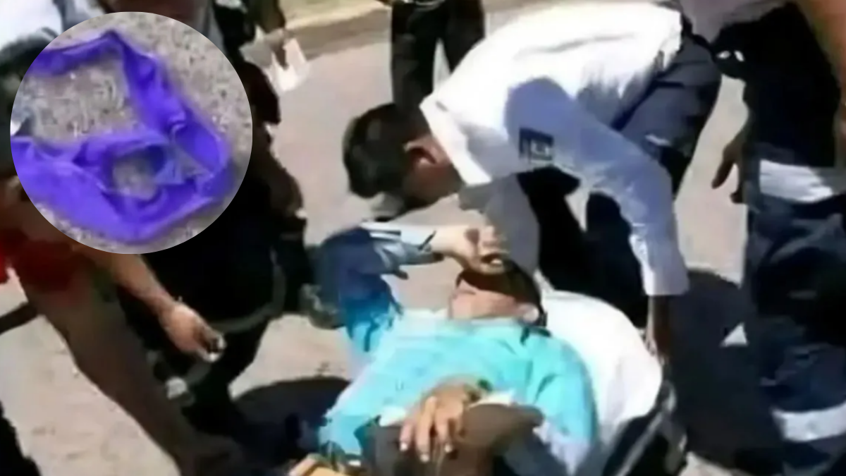 El accidente se dio por un viento fuerte en la zona.