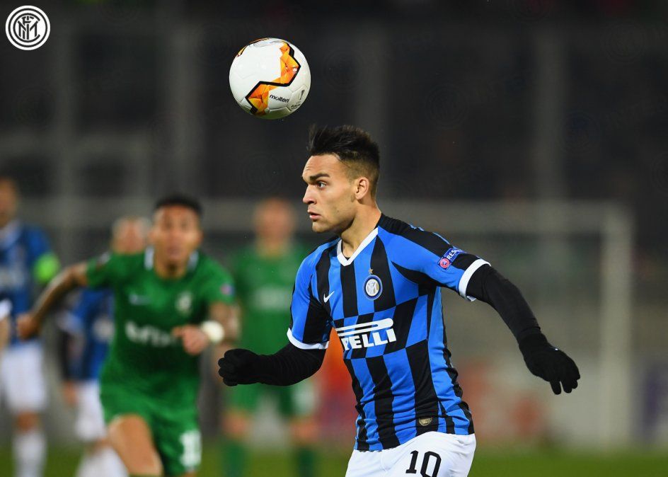 Con Lautaro Martínez, Inter ganó en Bulgaria por la Europa League