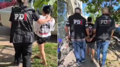 La PDI detuvo a una pareja por un tiroteo en barrio Barranquitas que dejó a una persona fallecida y varios heridos