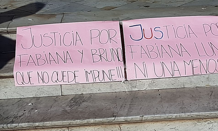 Los familiares de Fabiana Luna denuncian que la joven sufría de violencia de género y reclaman justicia por su muerte. Los familiares de Fabiana Luna denuncian que la joven sufría de violencia de género y reclaman justicia por su muerte.