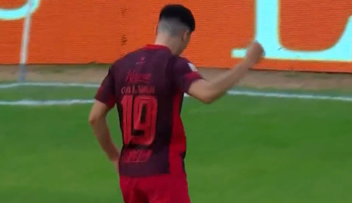Tomás Galván convirtió su primer gol con la casaca sabalera.