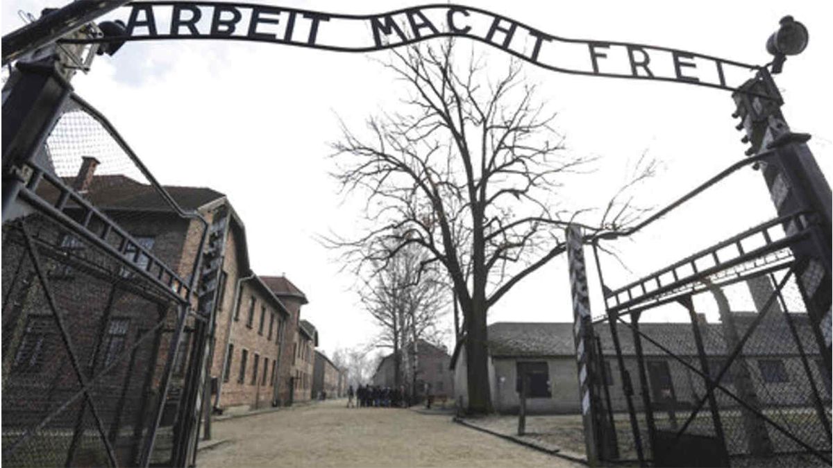 El campo de concentraci&oacute;n nazi Auschwitz-Birkenau en Oswiecim