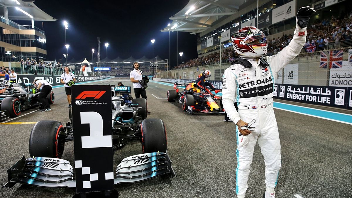 Lewis Hamilton logró la pole en el Gran Premio de Abu Dhabi