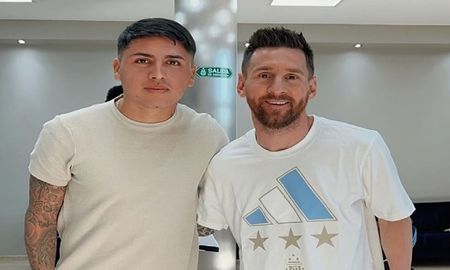 El día que Facundo Farías conoció a Lionel Messi El día que Facundo Farías conoció a Lionel Messi