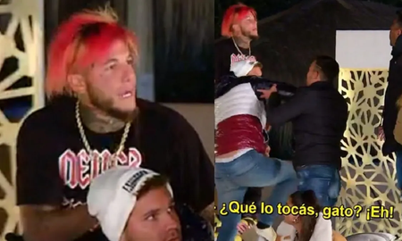 Alex Caniggia y Chanchi Estévez casi llegan a las piñas en El Hotel de los Famosos Alex Caniggia y Chanchi Estévez casi llegan a las piñas en El Hotel de los Famosos