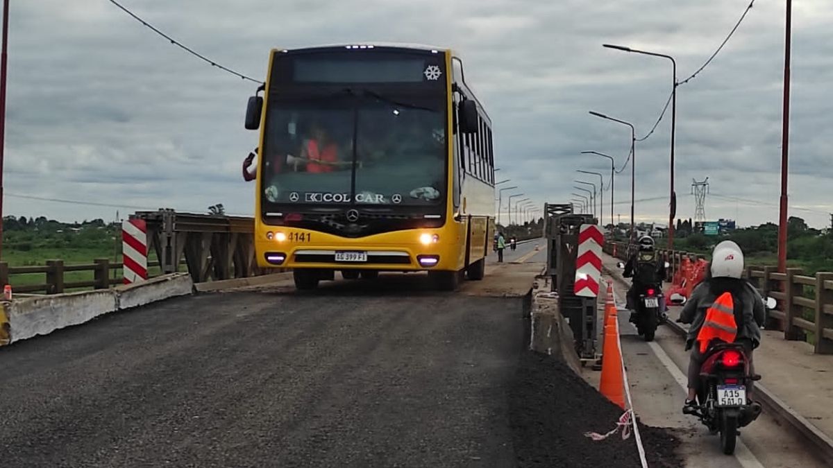Vialidad Nacional habilitará mañana el puente Bailey