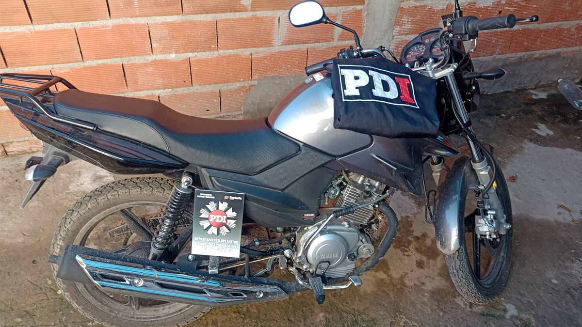 Una de las motos fue recuperada por la Policía de Investigaciones. 