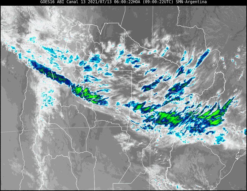 Imagen satelital.