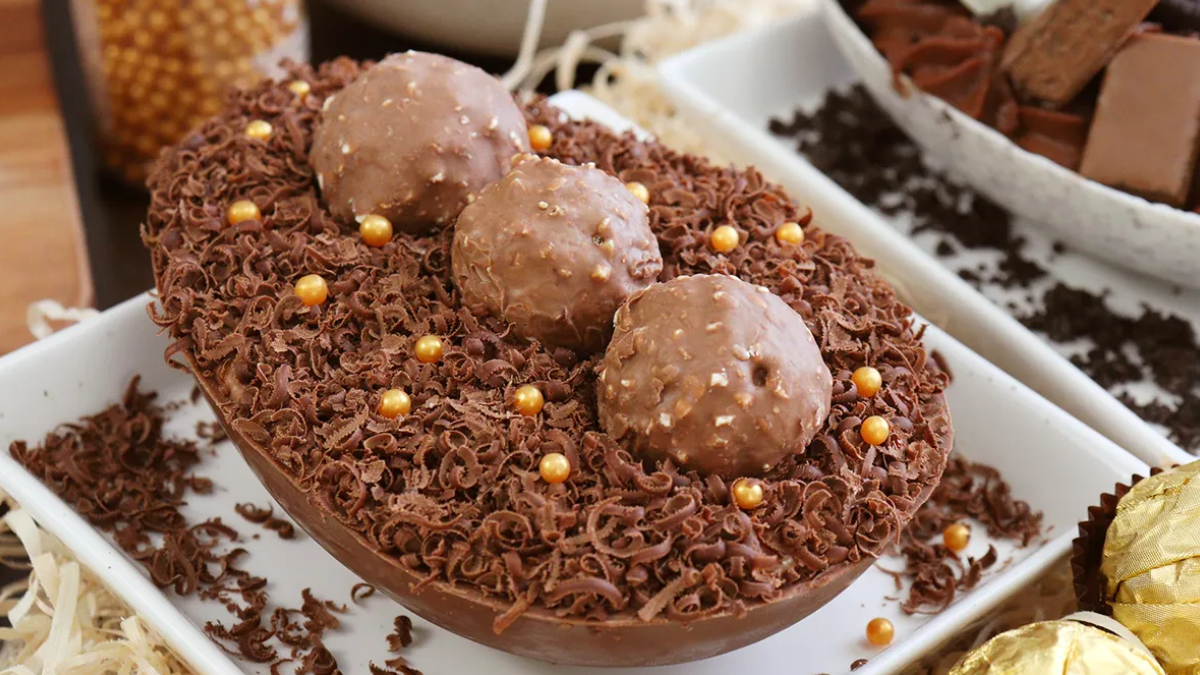 Huevo de Pascua relleno.