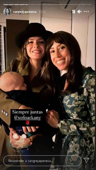 La China Suárez recordó con una dulce postal a Sofía Sarkany.