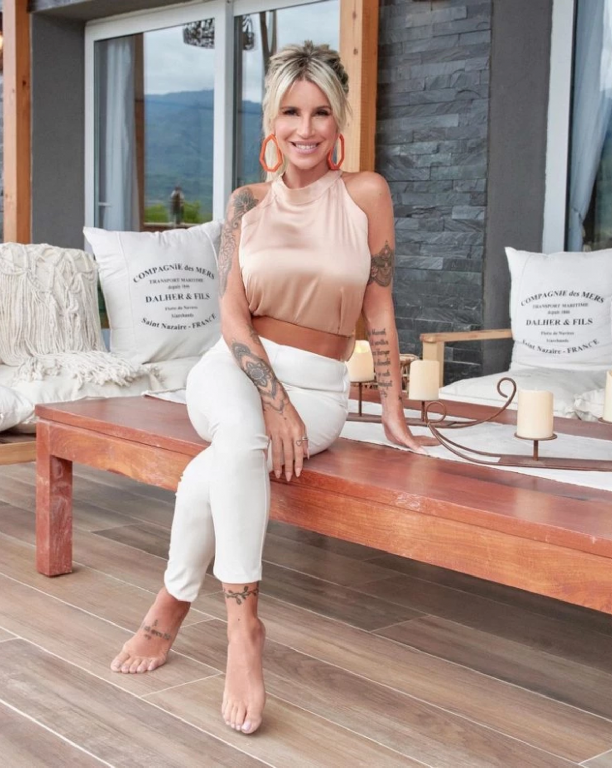 Flor Peña mostró su lujosa mansión en Salta