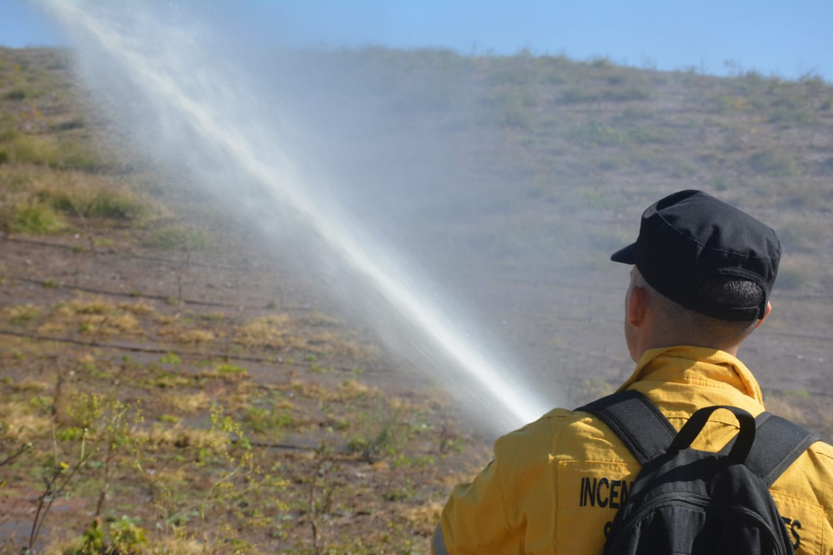 Este jueves se registraban incendios en las provincias de Jujuy, Salta y Tucumán.