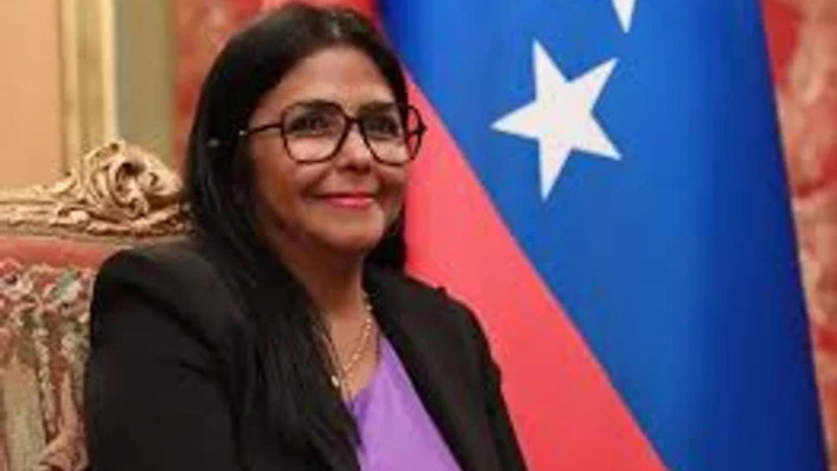 La vicepresidenta de Venezuela