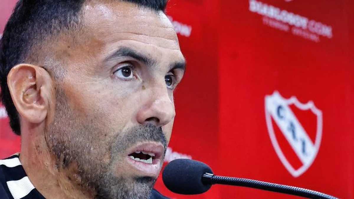 Carlos Tevez, técnico de Independiente. Carlos Tevez, técnico de Independiente.