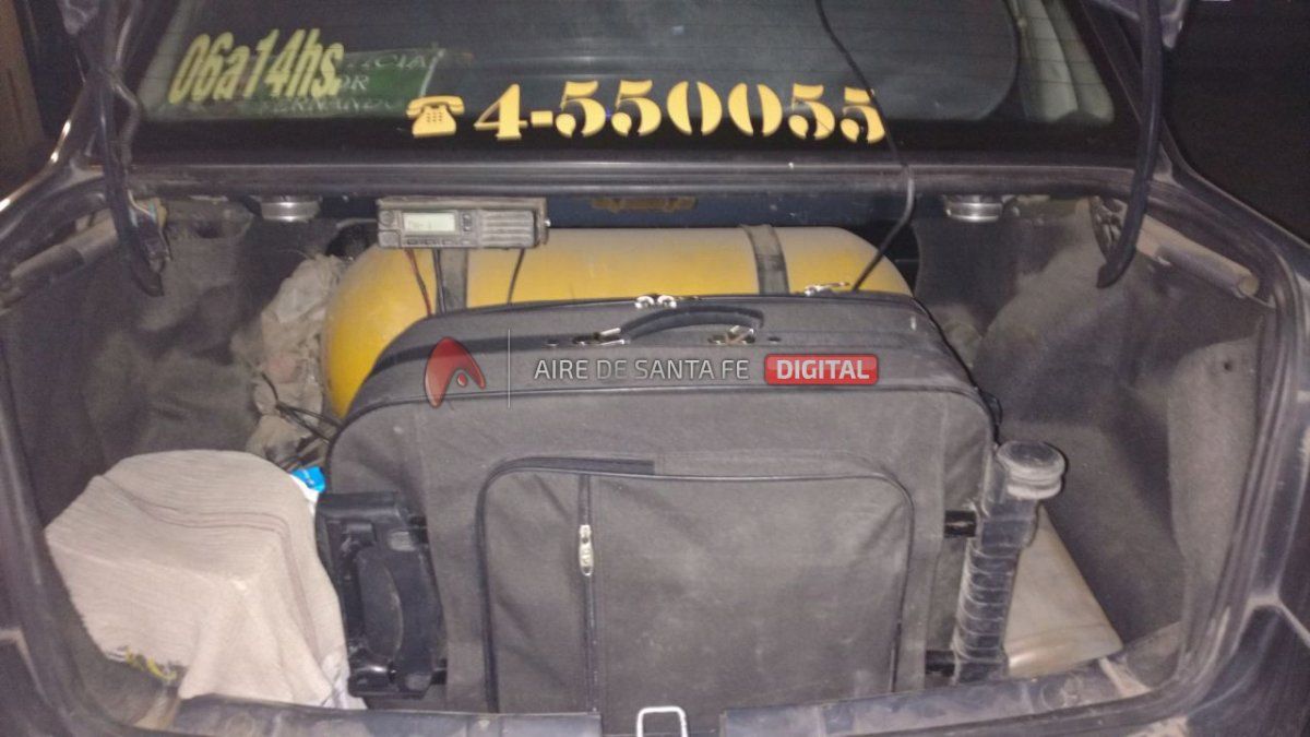 Aire de Santa Fe de nexo: olvidaron una valija y el taxista la devolvió